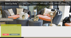 Desktop Screenshot of hotellaperla.com